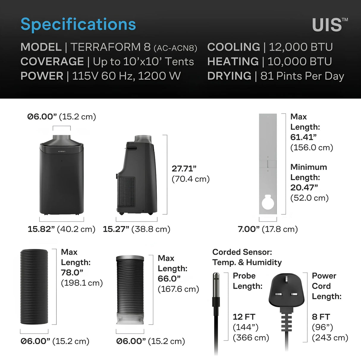 AC Infinity - Terraform 9 Air Conditioner