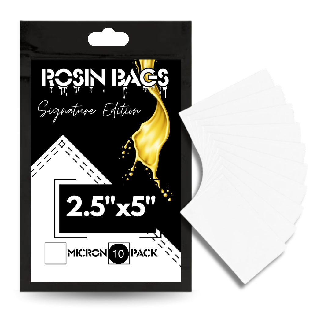 Signature Edition 2.5" x 5" Rosin Press Filter Bags