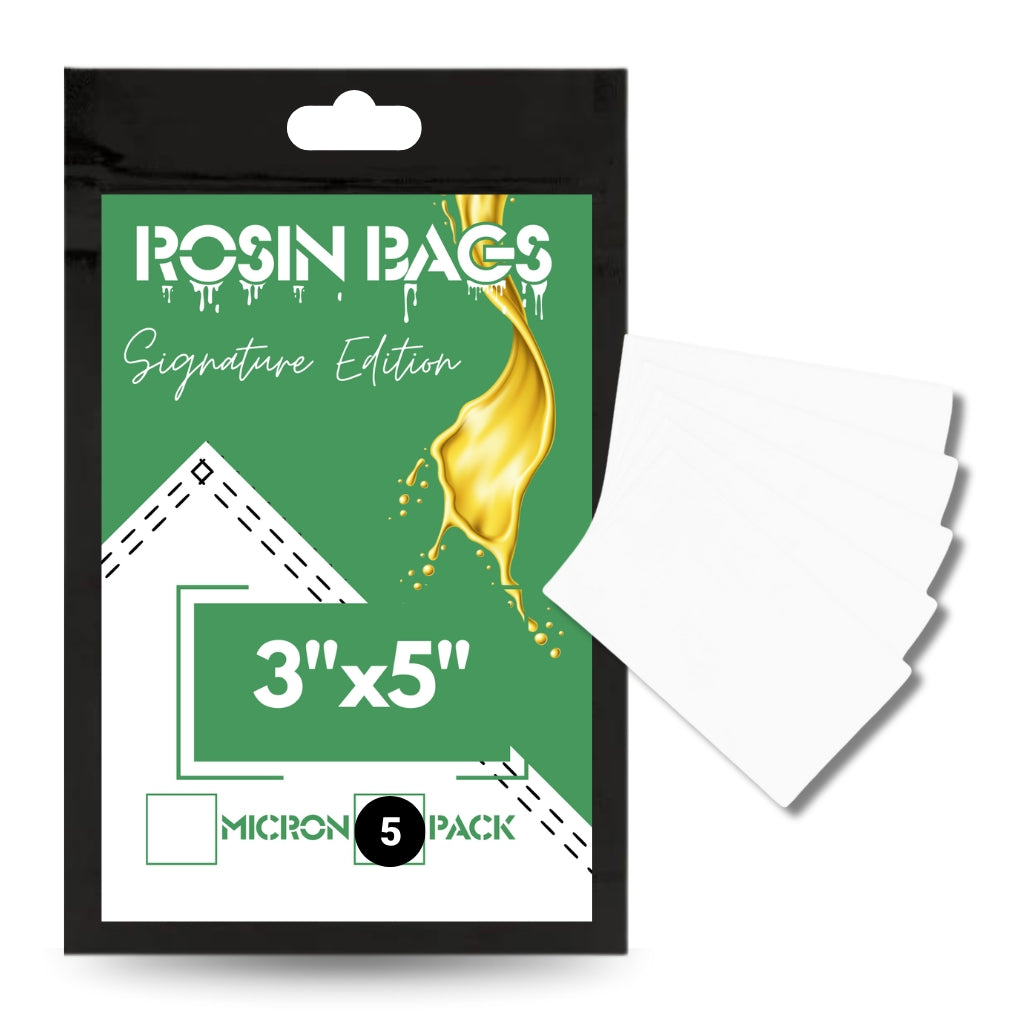 Signature Edition 3" x 5" Rosin Press Filter Bags