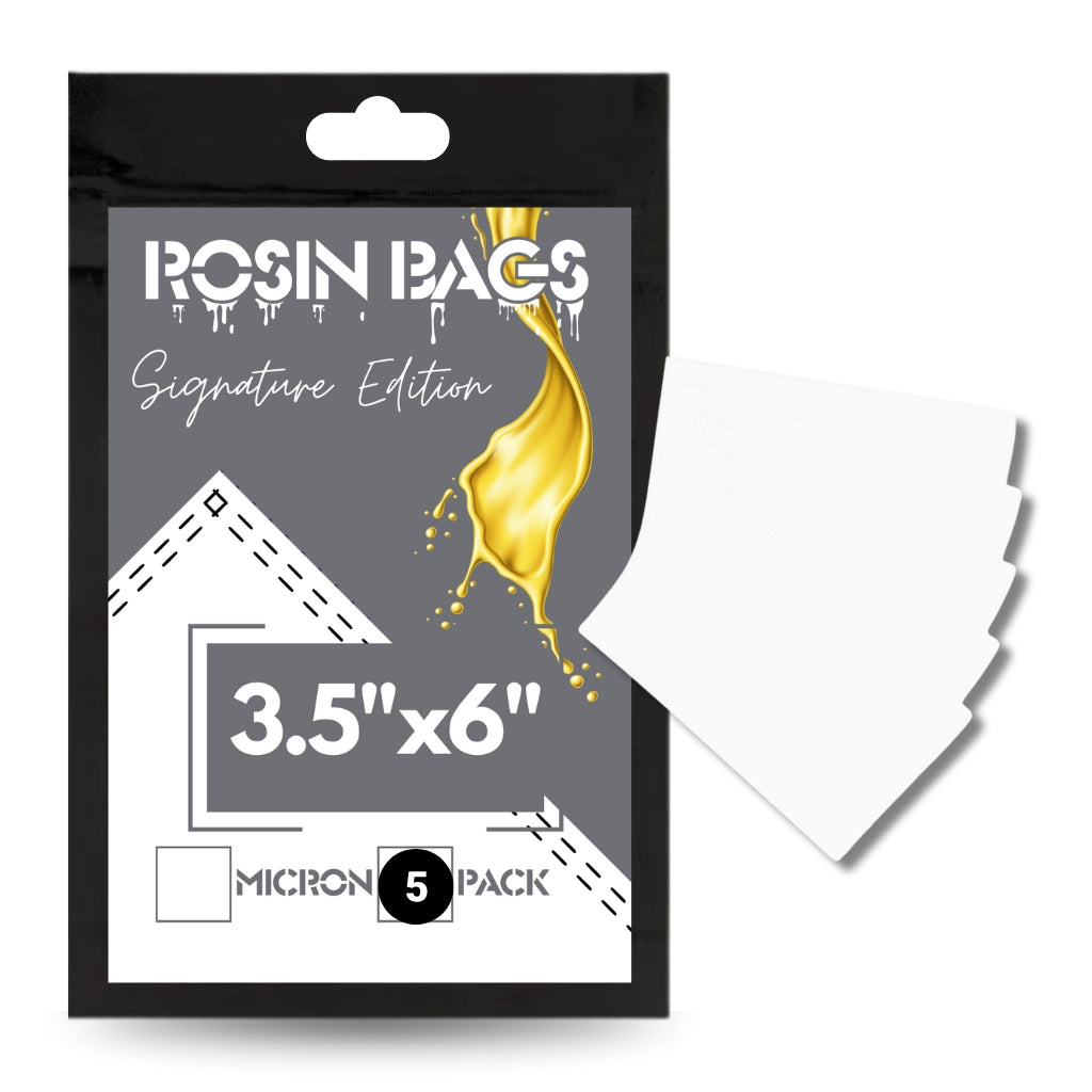 Signature Edition 3.5" x 6" Rosin Press Filter Bags