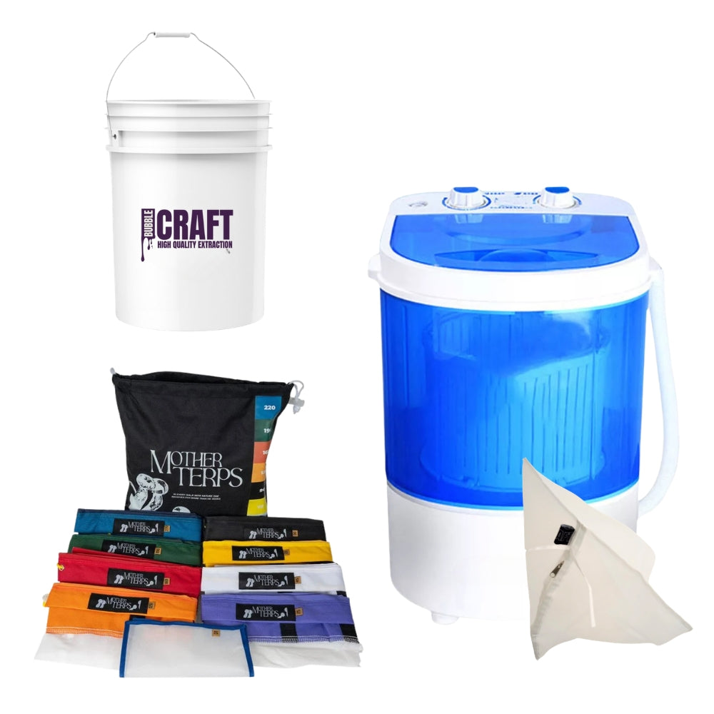 Mother Terps Full Mesh Bubble Bag Washing Machine Kit