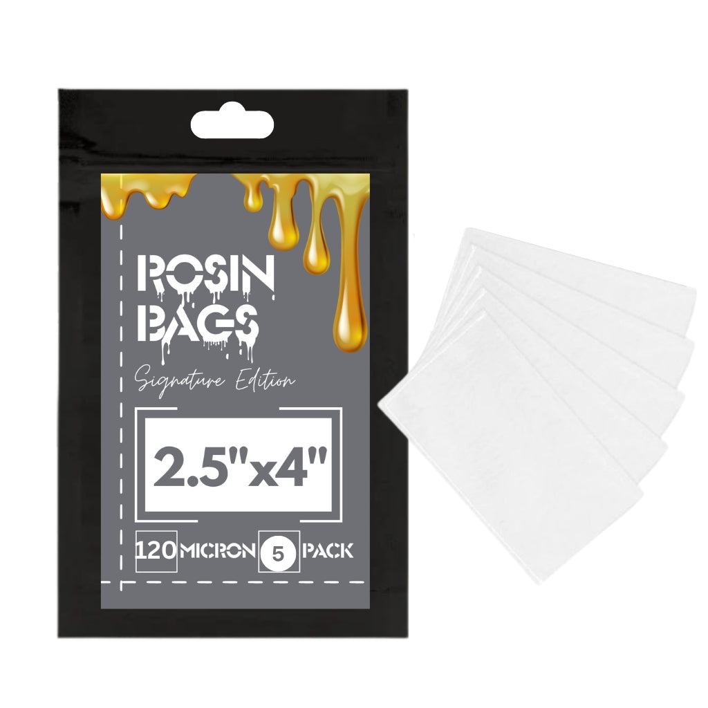 Signature Edition 2.5" x 4" Rosin Press Filter Bags