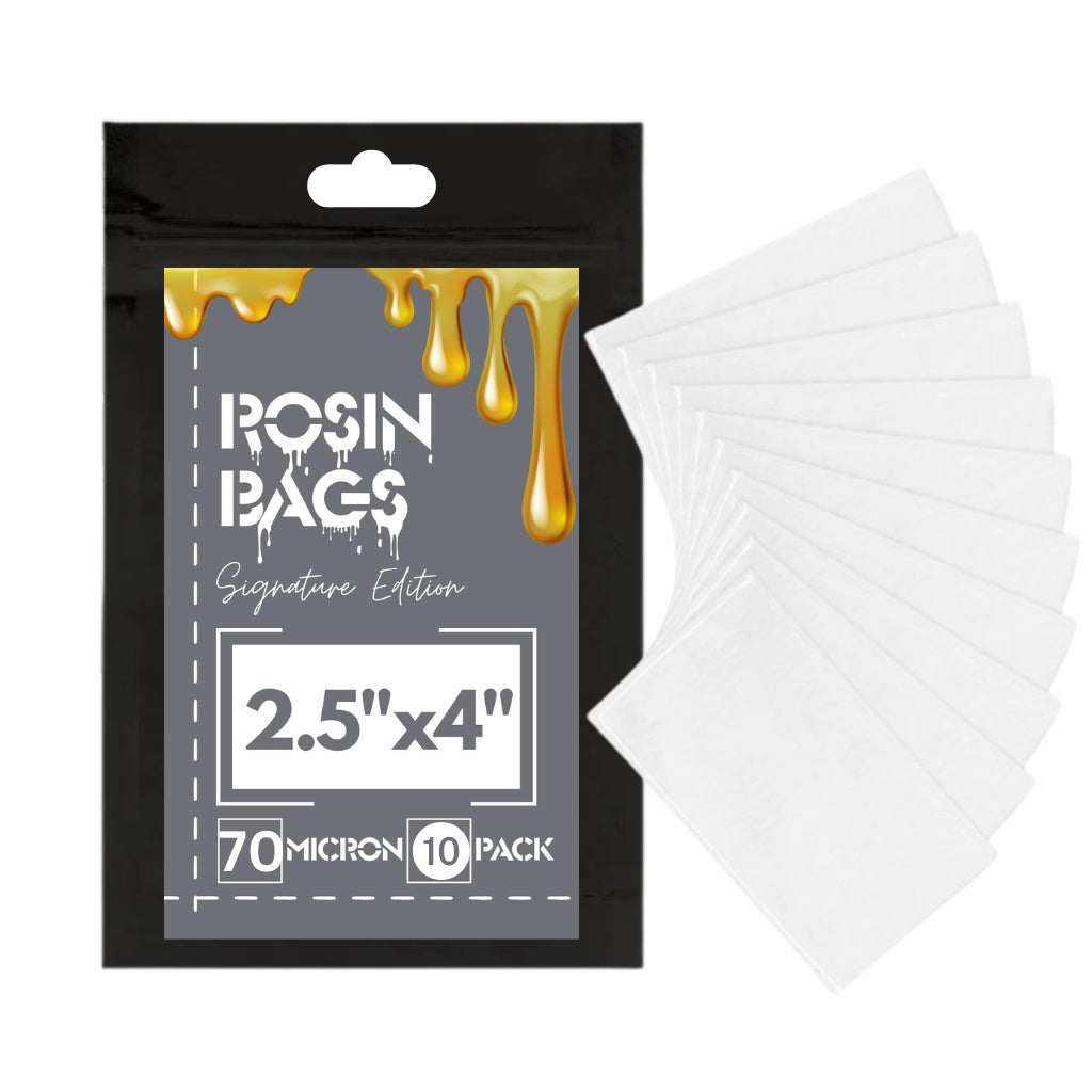 Signature Edition 2.5" x 4" Rosin Press Filter Bags