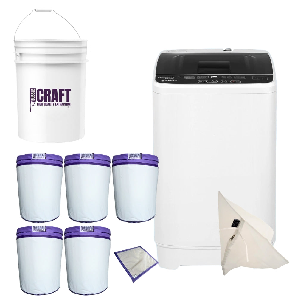 Bubble Craft PRO Heavy Duty AUTO Full Mesh Bubble Bag Washing Machine Kit