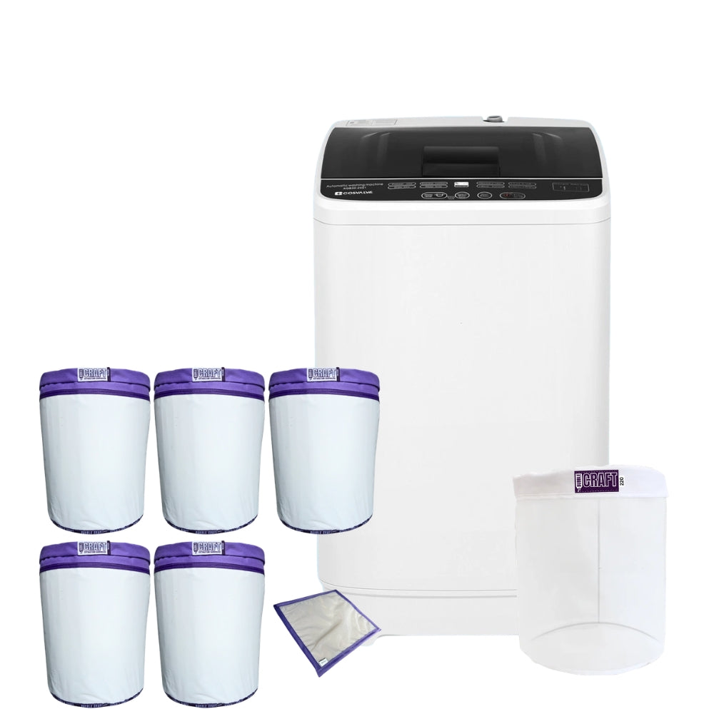 Bubble Craft PRO Heavy Duty AUTO Full Mesh Bubble Bag Washing Machine Kit