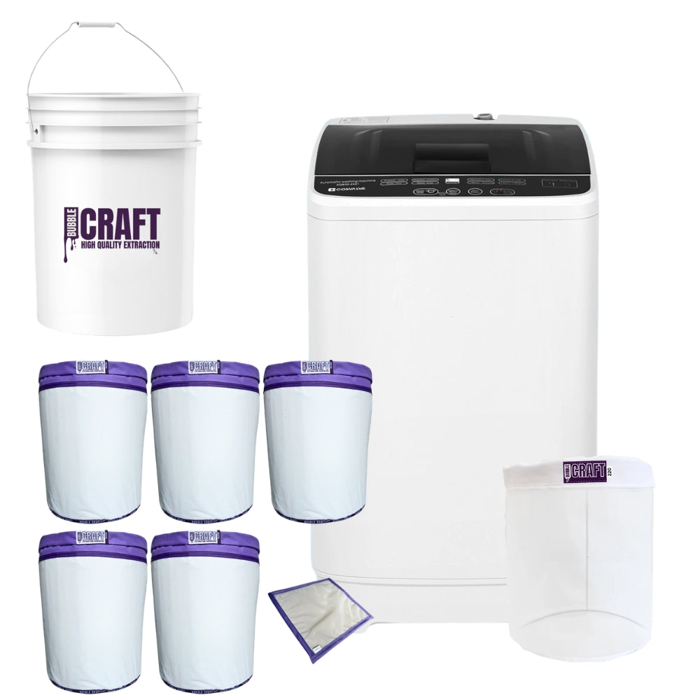 Bubble Craft PRO Heavy Duty AUTO Full Mesh Bubble Bag Washing Machine Kit