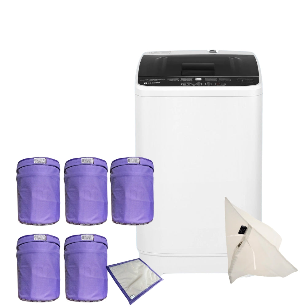 Bubble Craft PRO Heavy Duty AUTO FABRIC Bubble Bag Washing Machine Kit
