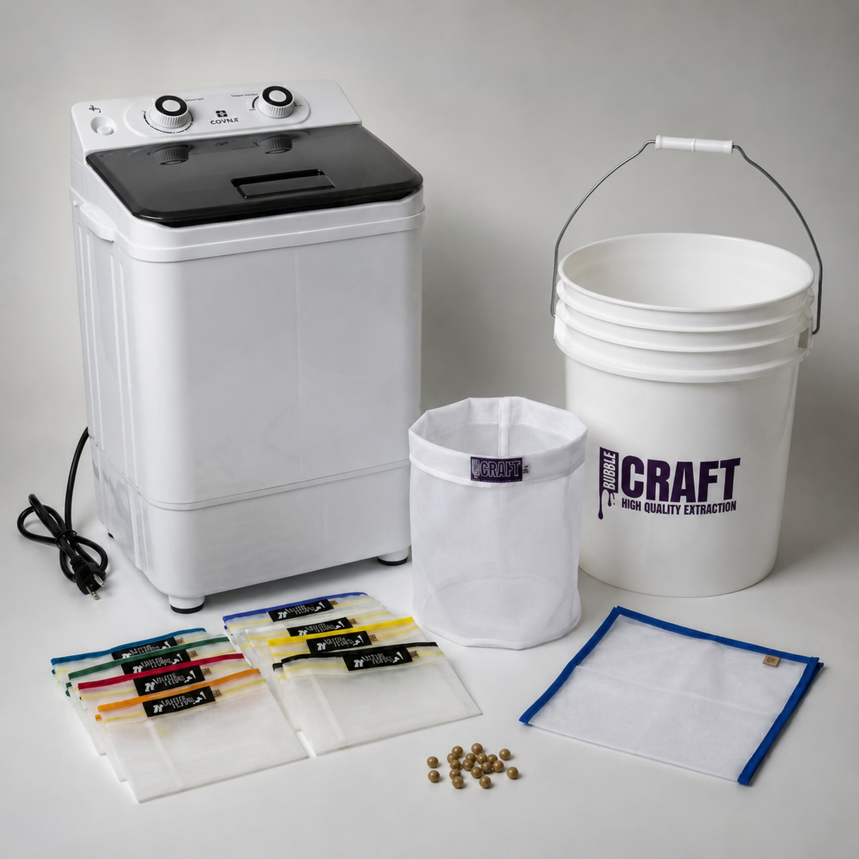 Mother Terps Full Mesh Bubble Bag Washing Machine Kit