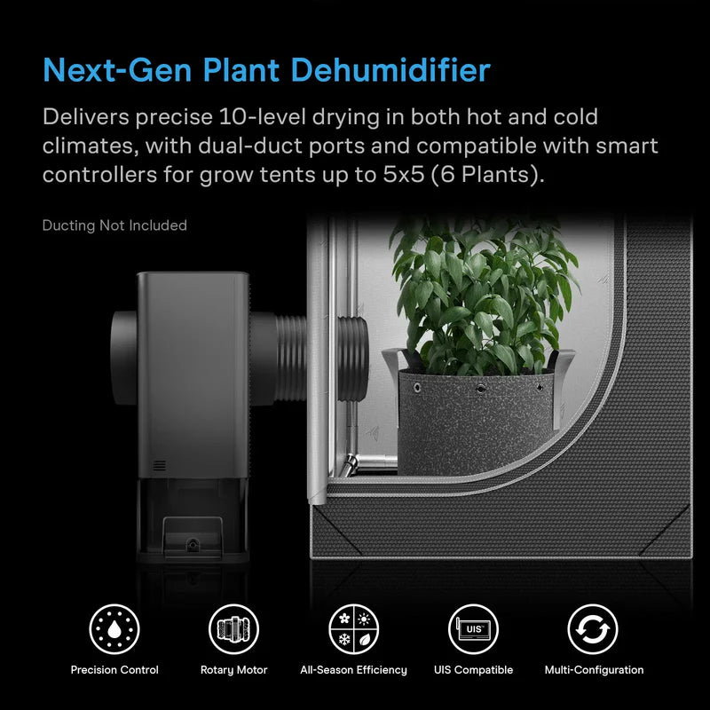 AC Infinity Hydrone 5 Grow Room Dehumidifier