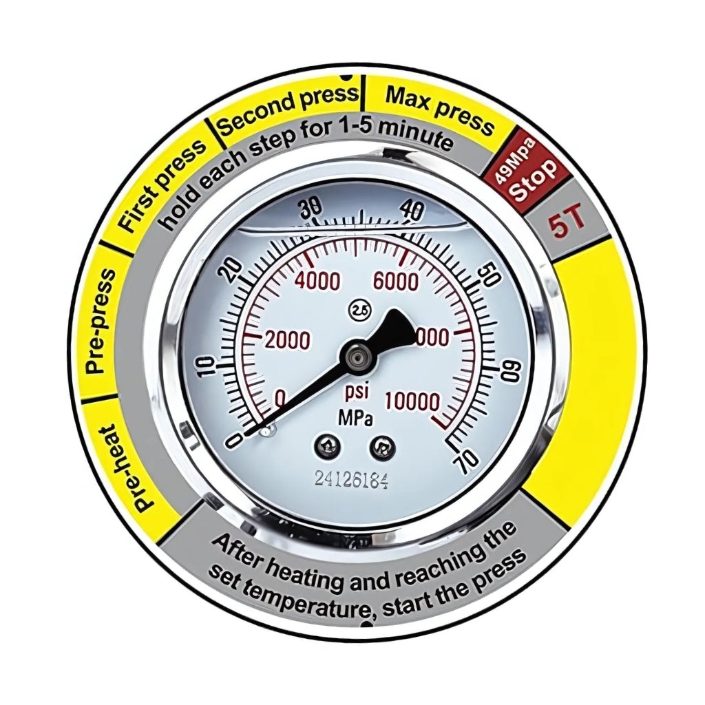 RosinCore FlowTec S5 PRO - 5 Ton Hydraulic Rosin Press