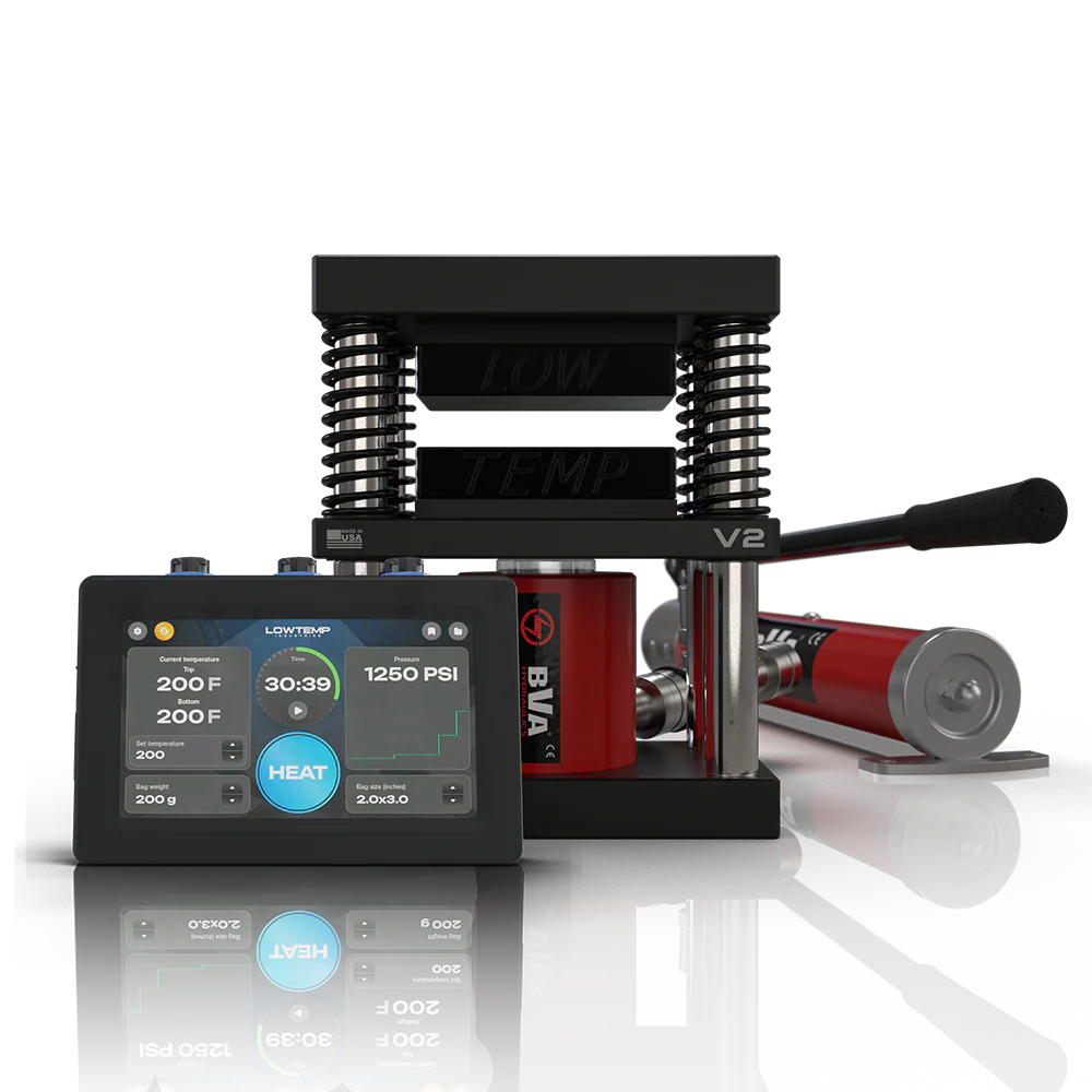 Lowtemp V2 20T Hydraulic Rosin Press (3x5) With LT4 Controller