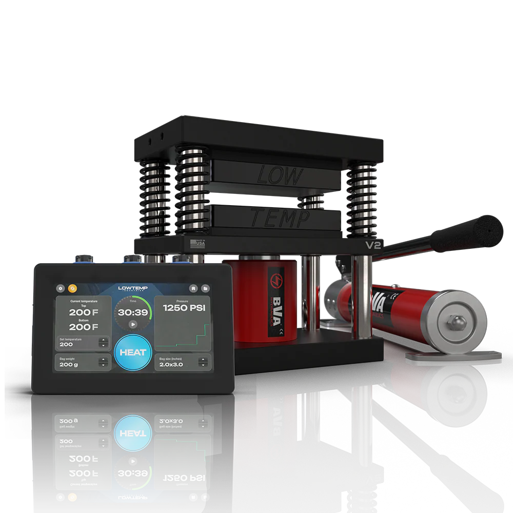 Lowtemp V2 20T Hydraulic Rosin Press (4x7) With LT4 Controller