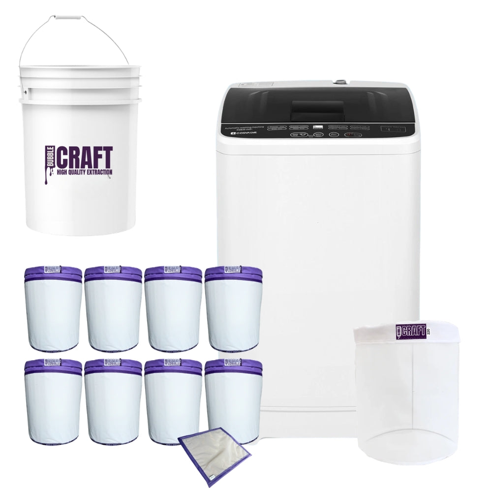 Bubble Craft PRO Heavy Duty AUTO Full Mesh Bubble Bag Washing Machine Kit