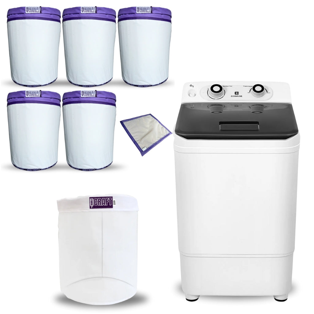 Bubble Craft PRO XL Full Mesh Bubble Bag Washing Machine Kit