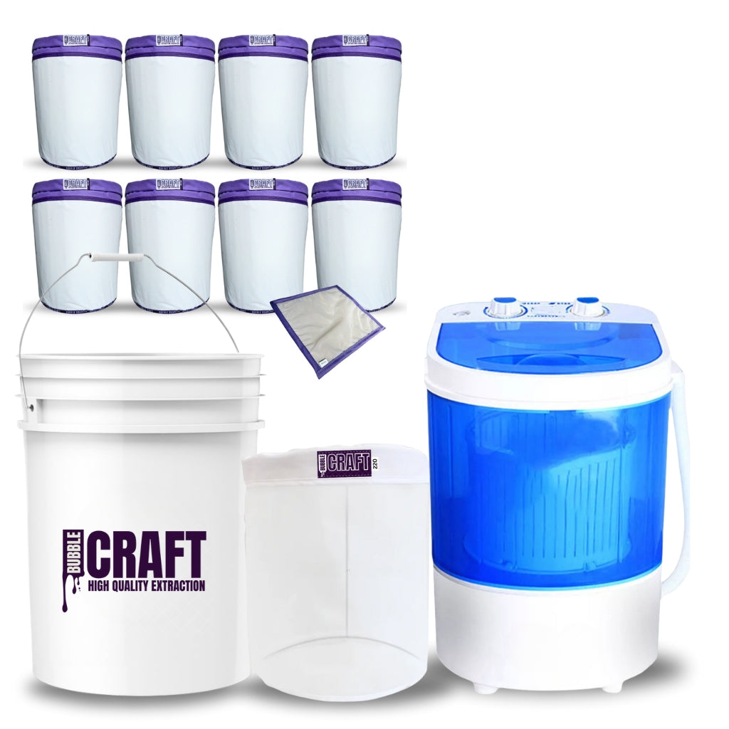 Bubble Craft PRO Hobby Mesh Bubble Bag Washing Machine Kit