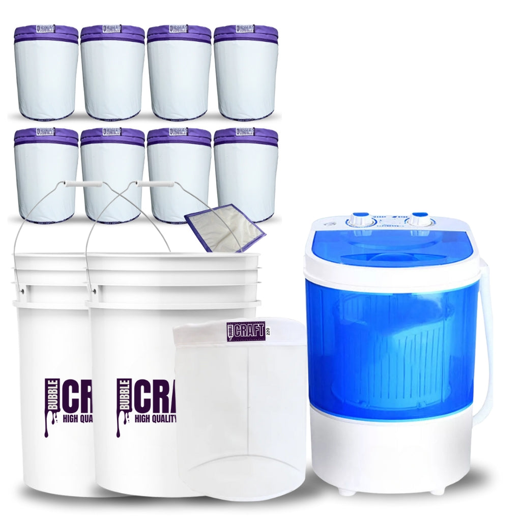 Bubble Craft PRO Mesh Bubble Bag Mini Washing Machine Extraction Kit