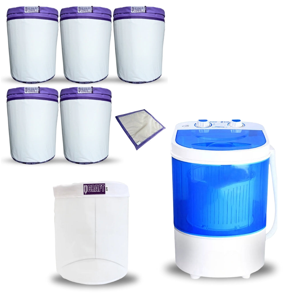 Bubble Craft PRO Hobby Mesh Bubble Bag Washing Machine Kit