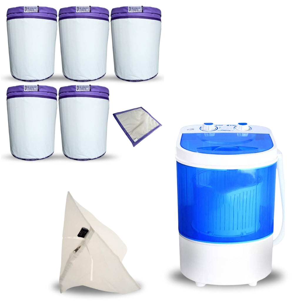 Bubble Craft PRO Hobby Mesh Bubble Bag Washing Machine Kit