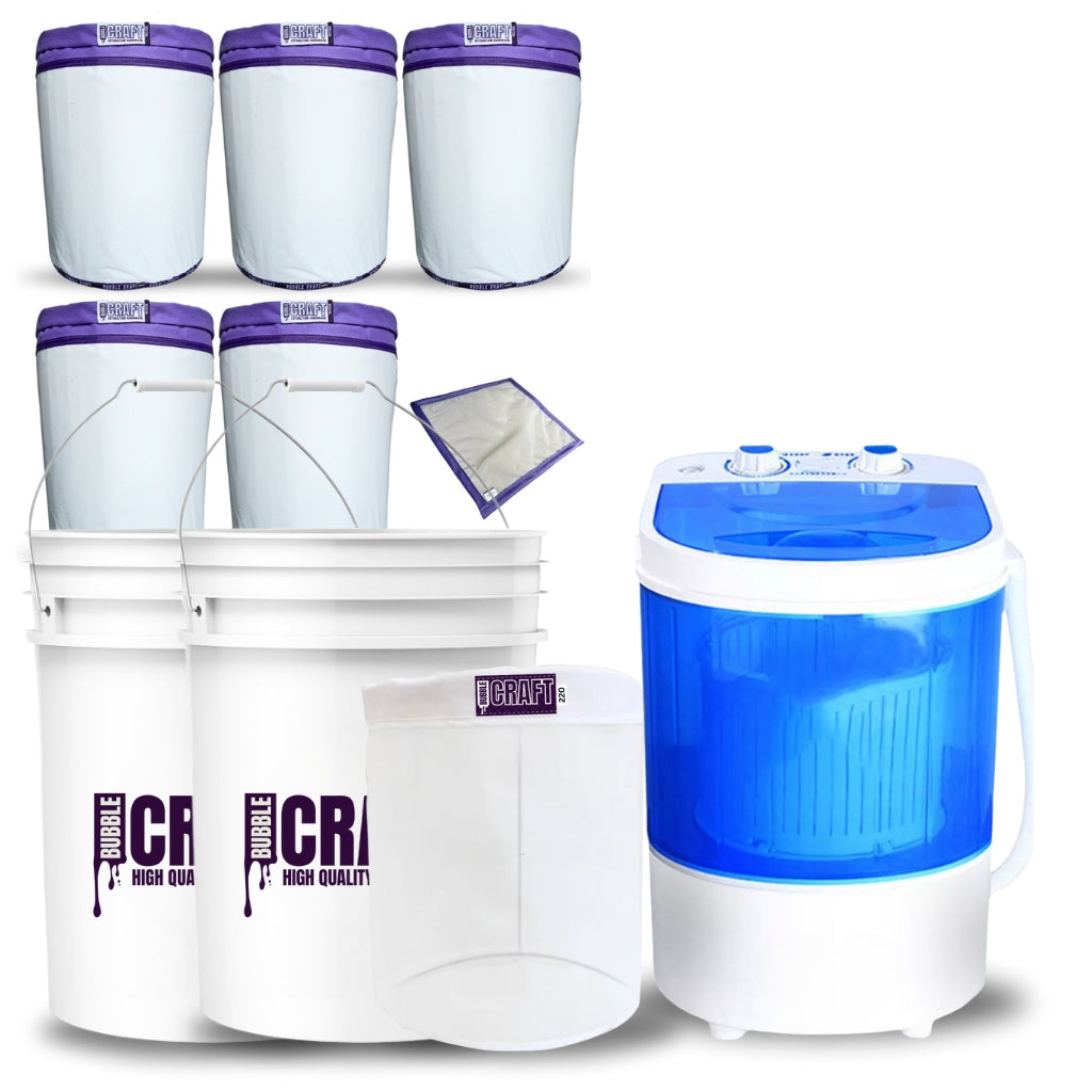 Bubble Craft PRO Hobby Mesh Bubble Bag Washing Machine Kit