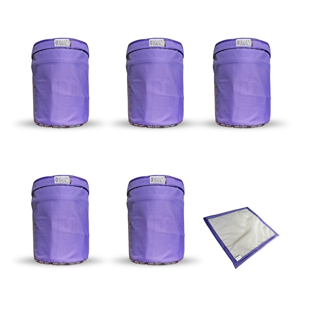 Bubble Craft V2 Fabric Bubble # Bags - 1 Gal - 5 Gal - 20 Gal