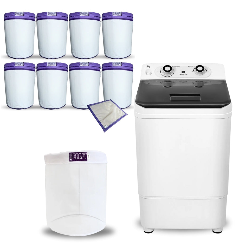 Bubble Craft PRO XL Full Mesh Bubble Bag Washing Machine Kit