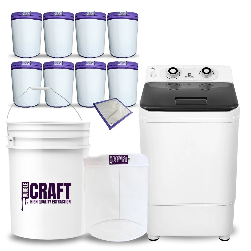 Bubble Craft PRO XL Full Mesh Bubble Bag Washing Machine Kit