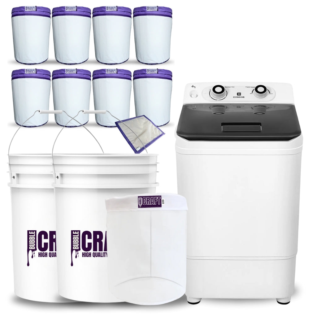 Bubble Craft PRO XL Full Mesh Bubble Bag Washing Machine Kit