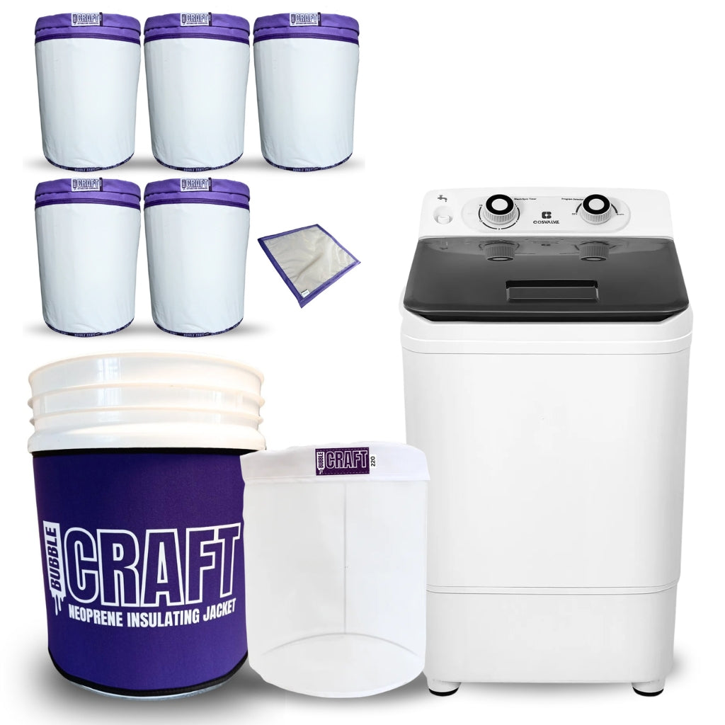 Bubble Craft PRO XL Full Mesh Bubble Bag Washing Machine Kit
