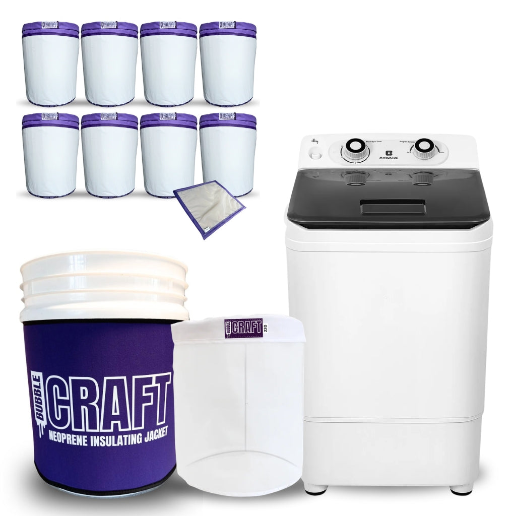Bubble Craft PRO XL Full Mesh Bubble Bag Washing Machine Kit