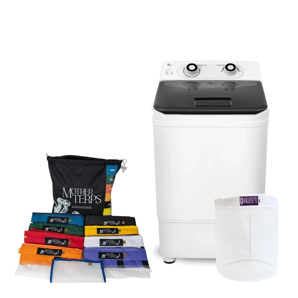Mother Terps Full Mesh Bubble Bag Washing Machine Kit