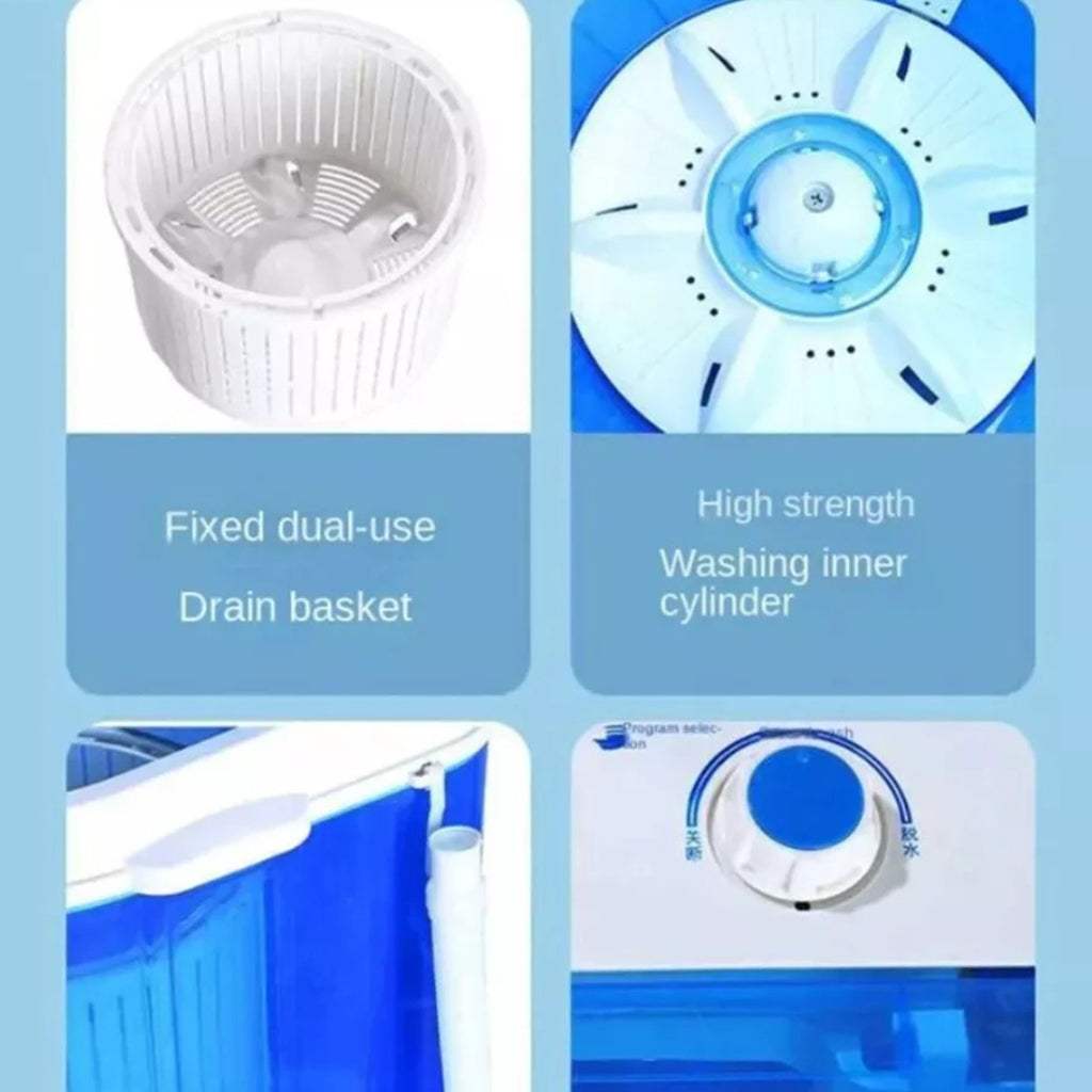 Bubble Bag 5 Gal Mini Portable Washing Machine