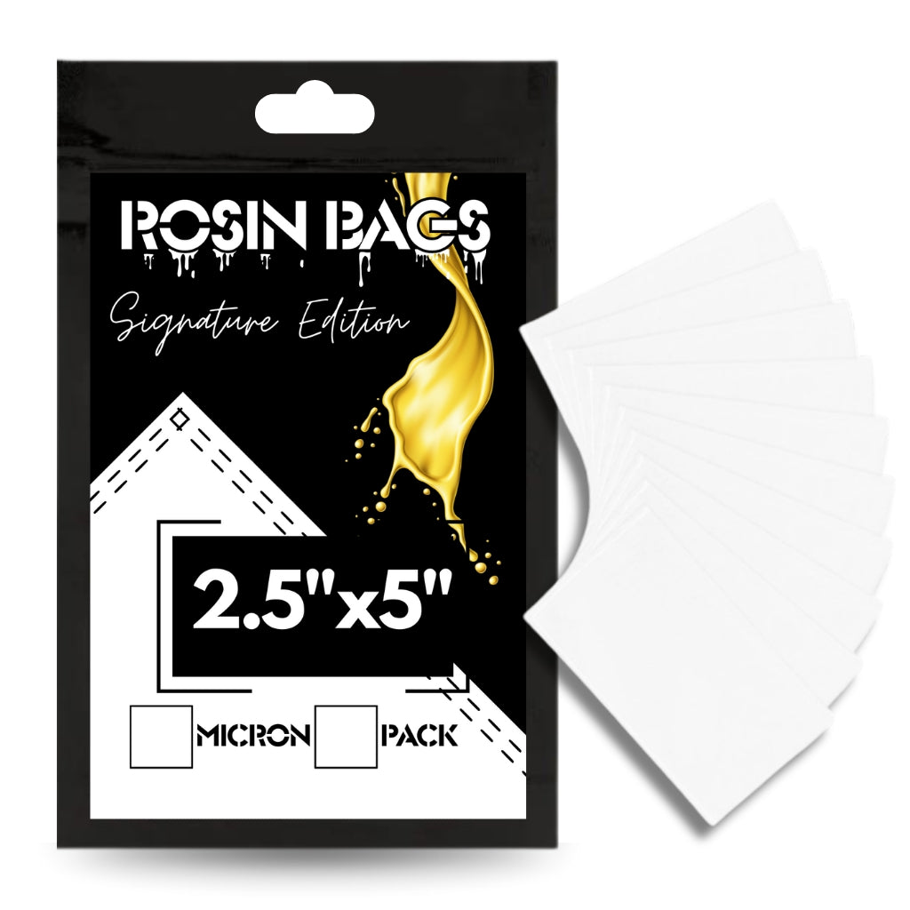 Signature Edition 2.5" x 5" Rosin Press Filter Bags