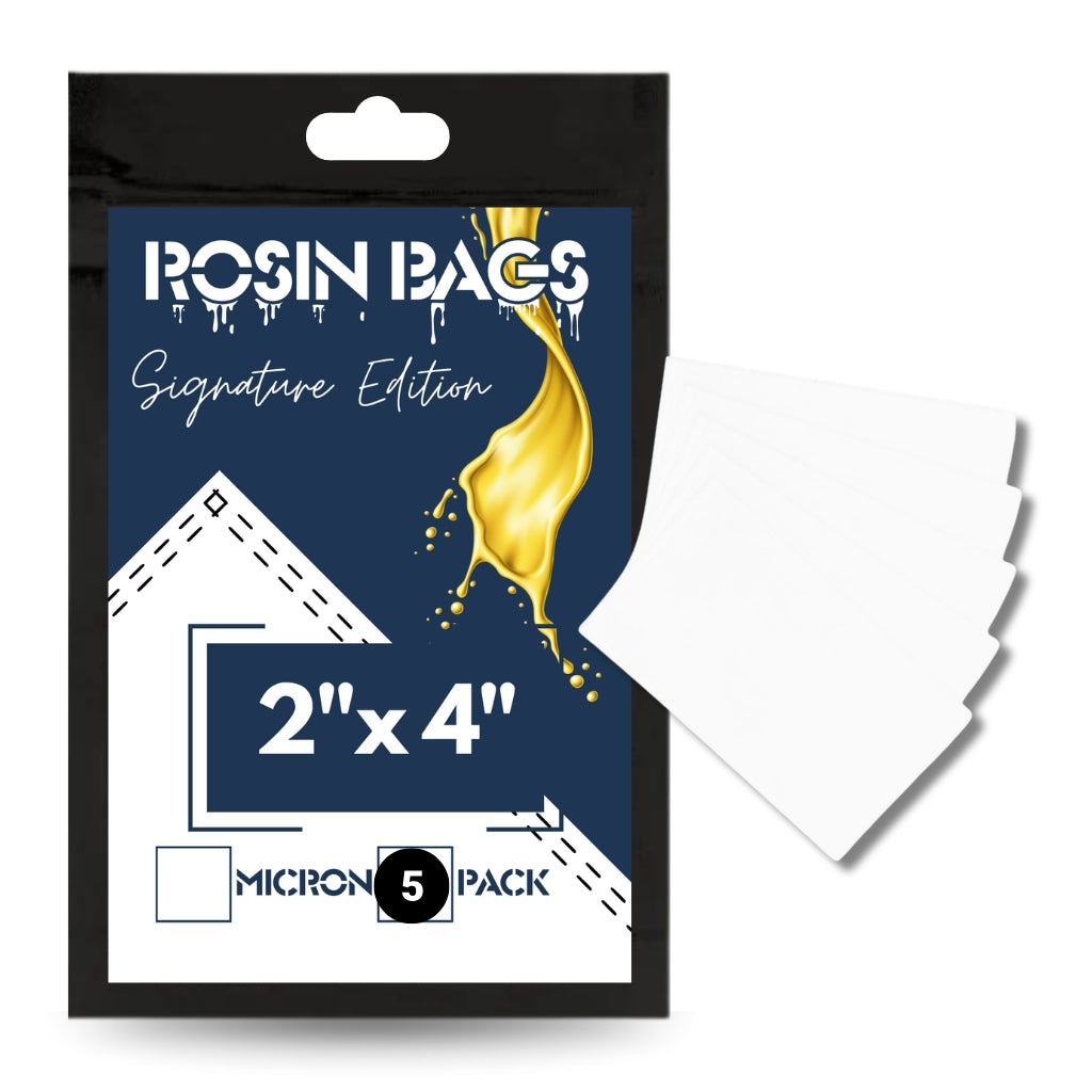 Signature Edition 2" x 4" Rosin Press Filter Bags