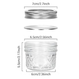 4 Oz Glass Screw Top Mason Jar 