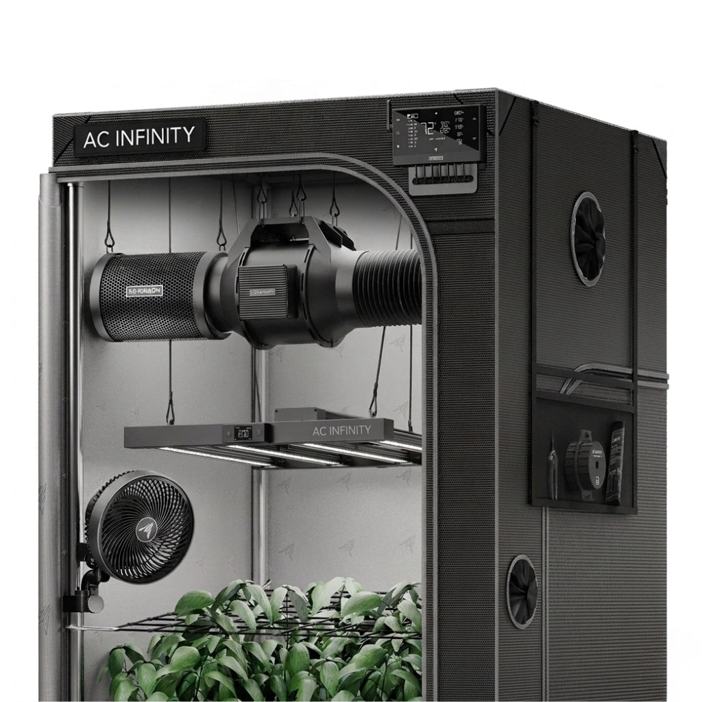 AC Infinity - Advanced AI+ Complete LED Grow Kit 3x3 (90 x 90m)