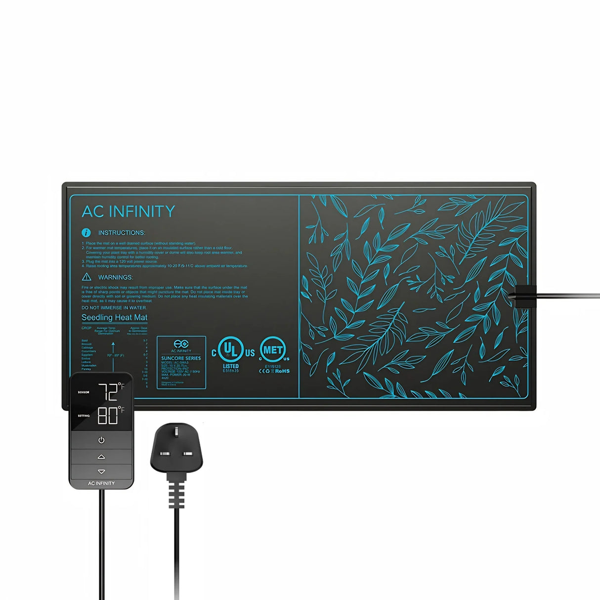 AC Infinity Suncore H3 Heat Mat