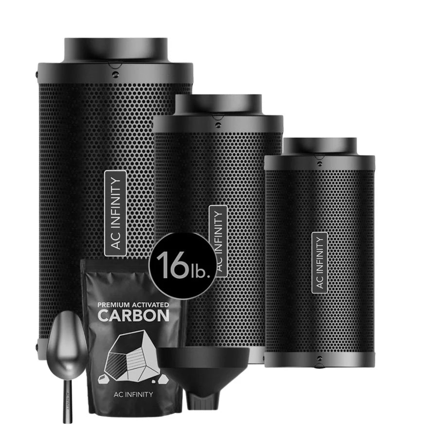 AC Infinity Refillable Carbon Filters - All Sizes