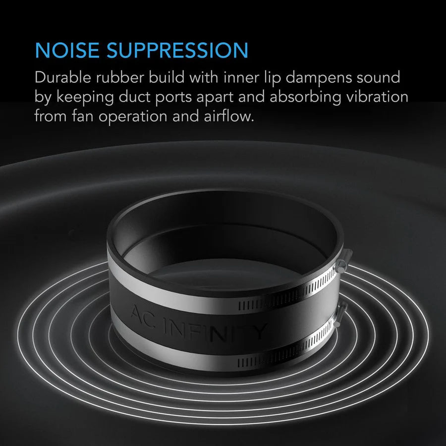 AC Infinity Noise Reduction Clamp - All Sizes