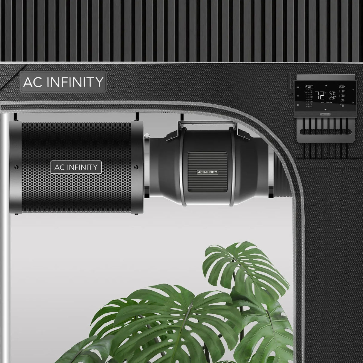 AC Infinity Air Filtration Kit 6" with AI Controller