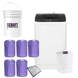 Bubble Craft PRO Heavy Duty AUTO FABRIC Bubble Bag Washing Machine Kit