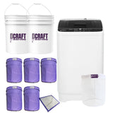 Bubble Craft PRO Heavy Duty AUTO FABRIC Bubble Bag Washing Machine Kit
