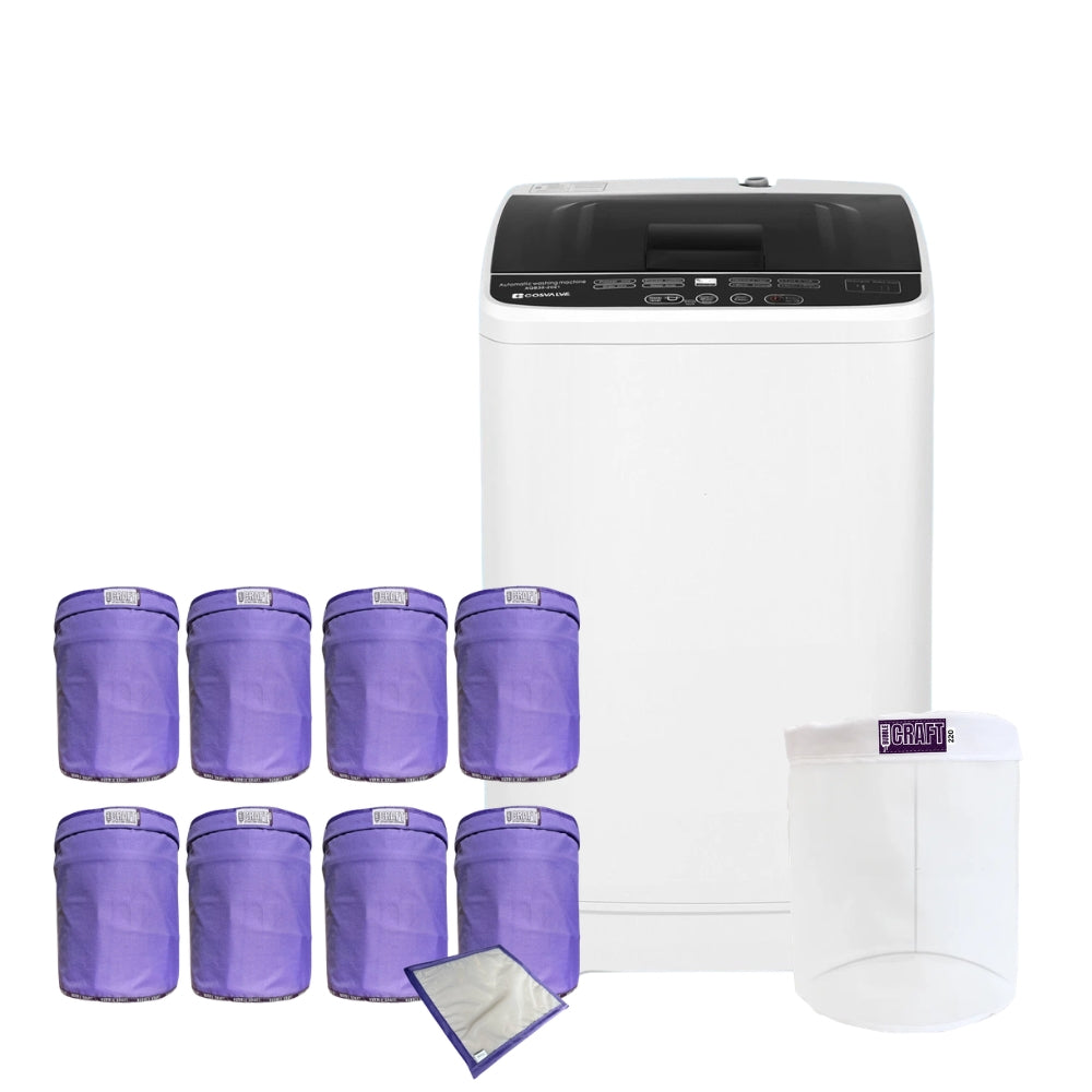 Bubble Craft PRO Heavy Duty AUTO FABRIC Bubble Bag Washing Machine Kit