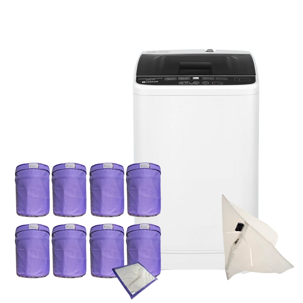 Bubble Craft PRO Heavy Duty AUTO FABRIC Bubble Bag Washing Machine Kit