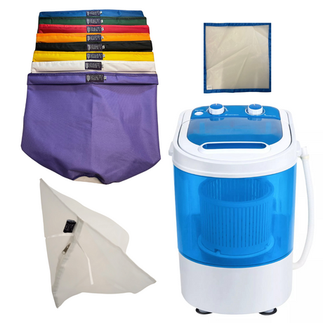 5 Gal Bottom Mesh Bubble Bag Washing Machine Kit For # Makers