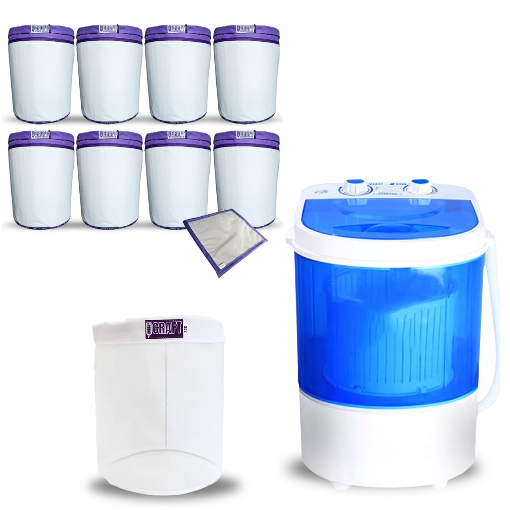 Bubble Craft PRO Mesh Bubble Bag Mini Washing Machine Extraction Kit