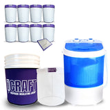 Bubble Craft PRO Mesh Bubble Bag Mini Washing Machine Extraction Kit