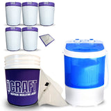 Bubble Craft PRO Mesh Bubble Bag Mini Washing Machine Extraction Kit