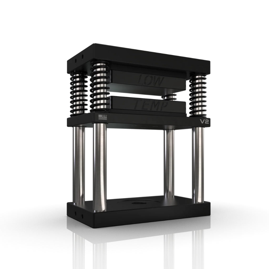 Lowtemp V2 Rosin Press (4x7) Bundle - Tall Bottle Jack Version