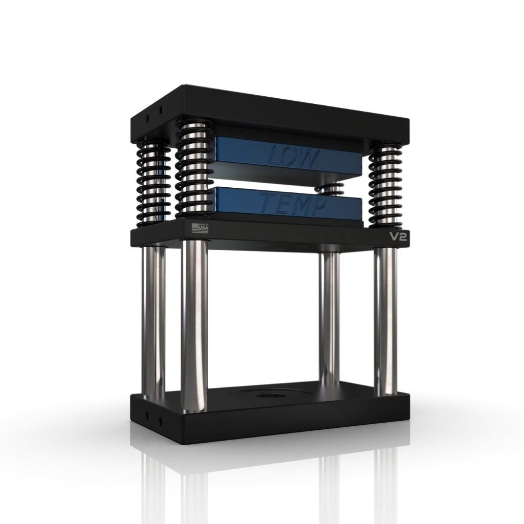 Lowtemp V2 Rosin Press (4x7) Bundle - Tall Bottle Jack Version