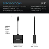 AC Infinity UIS Splitter Hub 4-Port Shared Programming